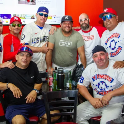 Softball after party celebration